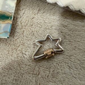 Marla Aaron Chubby Starlock in silver and gold